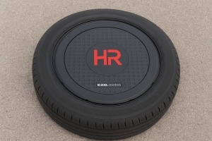 Subwoofer auto activ ESB HR 11 SW, 260mm, 200W RMS, instalare in roata de rezerva - Img 2