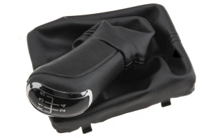 Váltógomb kerettel és hüvellyel Audi A4 B8 2007-2015, A5 2007-2017, A6 C6 2004-2011, Q5 2008-2017, 5 sebességes