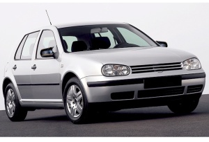 VW Golf 4 IV 1998-2005 / Passat B5 1996-2004 modellekhez kompatibilis tükörborítások, fényes fekete, Batman stílusú - Img 2