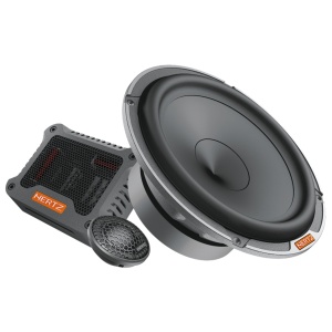 Ηχεία αυτοκινήτου Hertz Mille Pro MPK 1650.3, σετ συστήματος 2 δρόμων, 165 mm, 125 W RMS, 3 Ω, 4 ηχεία + αξεσουάρ