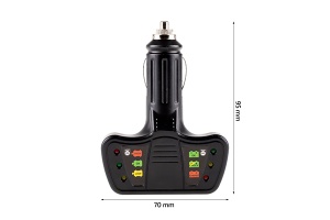 AKKUMULÁTORTESZTER (szivargyújtó) AKKUENERGY PREMIUM 12 V - Img 5
