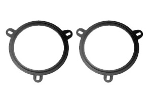 Autós hangszóró adapter gyűrűk Cikkszám: 20.443 Toyota Corolla 12 2018-2020 Hátsó 100mm