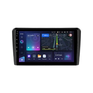 Autós navigáció Teyes CC3L Audi A3 8P 2004-2013 4+64GB 9" IPS Octa-core 1.6Ghz Android 4G Bluetooth 5.1 DSP