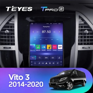 Autós navigáció Teyes típusa Tesla TPRO 2 Mercedes-Benz Vito 3 2014-2020 3+32GB 9.7" QLED Octa-core 1.8Ghz, Android 4G Bluetooth 5.1 DSP - Img 4