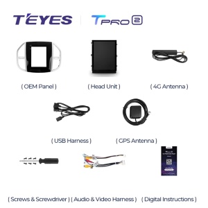 Autós navigáció Teyes típusa Tesla TPRO 2 Mercedes-Benz Vito 3 2014-2020 3+32GB 9.7" QLED Octa-core 1.8Ghz, Android 4G Bluetooth 5.1 DSP - Img 6