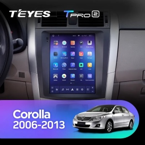 Autós navigáció Teyes típusa Tesla TPRO 2 Toyota Corolla 10 2006-2013 3+32GB 9.7" QLED Octa-core 1.8Ghz, Android 4G Bluetooth 5.1 DSP - Img 2