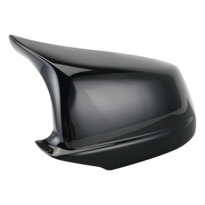 BMW 5-ös széria F10 2010-2013, 6-os széria 2009-2013 modellekkel kompatibilis tükörborítások, fényes fekete M Design, rögzítőelemmel - Img 8