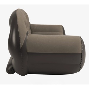 Canapea gonflabila Easy Camp Maple 195x85x75 cm, 200 kg maxim, maro cafeniu - Img 2