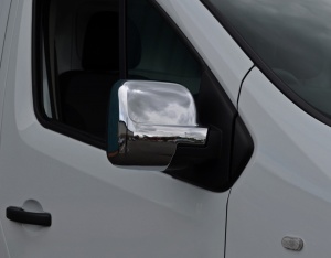 Capace cromate de oglinda OPEL VIVARO 2014-2019, plastic cromat - Img 2