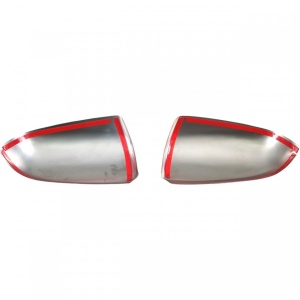 Capace oglinda cromate AUDI A4 B6 B7 2001-2008, A6 C6 2004-2008, A3 8P 2003-2008, inox - Img 3