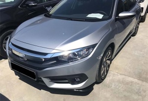 db-os első lökhárító toldatok készlet, kompatibilis a Honda Civic FC5 2016-2021 modellekkel. - Img 2