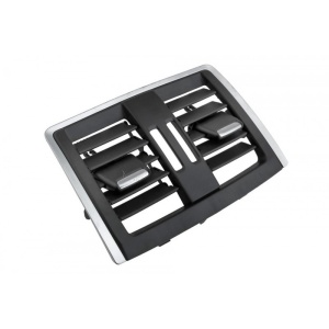 Grila Ventilatie Centrala Spate BMW 3 F30 F31 2011-, Seria 3GT F34 2012-, Seria 4 Grand Coupe F36 2014- spate, negru cu argintiu