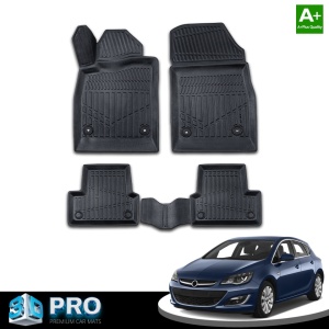 Gumi autószőnyeg szett OPEL Astra J 2009-2015, 3D tálca alakú - Img 2
