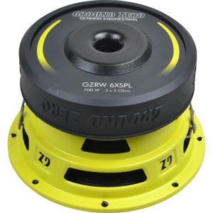 GZRW 6XSPL SUBWOOFER SPL GROUND ZERO DE 16.5CM (6.5″), 350W RMS - Img 2