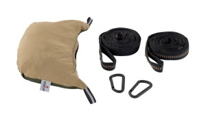 Hamac pentru drumetie, camping, pescuit sau gradina, 300x140 cm, Robens Trace Hammock Set - Img 2