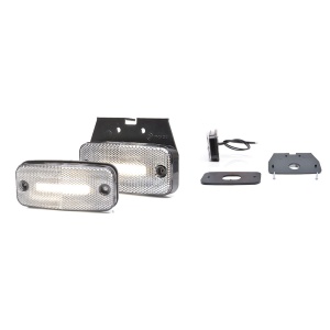 HELYZETJELZŐ LÁMPA LED 1136 W157, 12V-24V, FEHÉR VOLT HELYZETJELZŐ