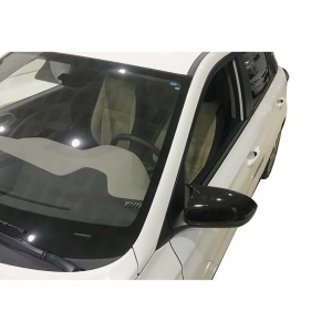 Hyundai i20 2014-2019-es modellel kompatibilis tükörborítások, fényes fekete, BATMAN stílusú - Img 2