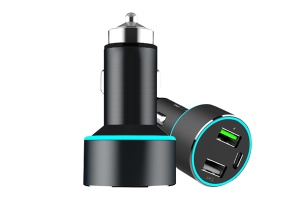 INCARCATOR AUTO 1xUSB QC3.0 + 1xUSB 2.4A + 1xUSB Type-C 42W - Img 5