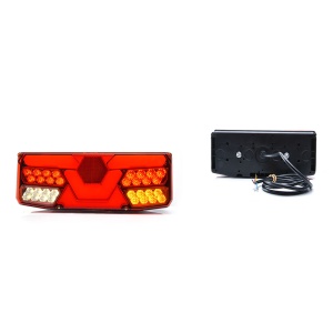 JOBB HÁTSÓ TÖBBFUNKCIÓS LÁMPA LED 1062 W138dP, 12V-24V, 6 FUNKCIÓS - Img 1