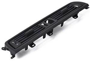 Központi szellőzőrács, kompatibilis a BMW 5-ös széria F10 F11 2010-2017 modellekkel, matt fekete - Img 3