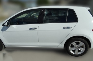 Króm díszléc készlet, ajtókilincsekhez, kompatibilis a VW GOLF VII 2012-2019, ARTEON 2017->, T-ROC 2017-> modellekkel - Img 3