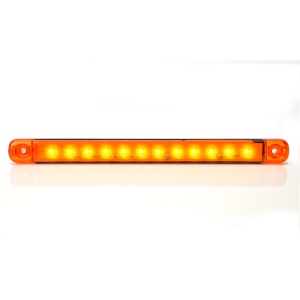 LAMPA GABARIT LED 720 W97.5, 12V-24V, POZITIE PORTOCALIU WAS - Img 3