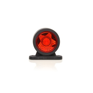 LAMPA GABARIT LED CU BRAT 883 W56STAR, 12V-24V, POZITIE ALB / ROSU WAS - Img 2