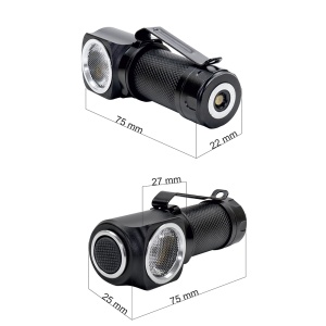 LANTERNA FRONTALA PNI ADVENTURE F75, LED 6W, 600 LM, CU ACUMULATOR SI INCARCATOR MAGNETIC, SUPORT PENTRU CAP - Img 8