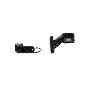LED-ES OLDALSÓ LÁMPA KARRAL 241P W49, 12V-24V, FEHÉR / PIROS / NARANCS JOBB ÁLLÁSÚ WAS