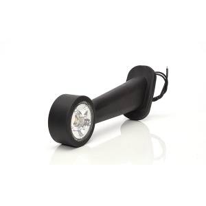 LED-ES OLDALSÓ LÁMPA KARRAL 875L W21.3STAR, 12V-24V, FEHÉR / PIROS BALRA OLDALAS - Img 5