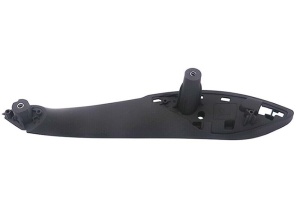 Maner plastic interior negru dreapta spate compatibil BMW seria 3 F30 F31 2012- 2018 - Img 2
