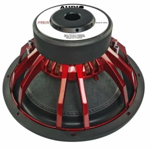 Mélynyomó Auto Audiorendszer ASS-15, 380 mm, 1000 W RMS - Img 3