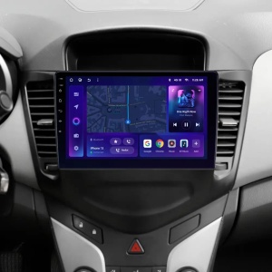 Navigatie Auto MOSS M2 Chevrolet Cruze J300 2008-2016 4+32GB 9" IPS Octa-core 1.6Ghz, Android 4G Bluetooth 5.1 DSP - Img 2