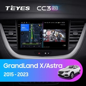 Navigatie Auto Teyes CC3 2K Opel Grand Land 2017-2024 6+128GB 9.5" QLED Octa-core 2Ghz, Android 4G Bluetooth 5.1 DSP - Img 2