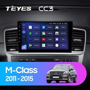 Navigatie Auto Teyes CC3L Mercedes-Benz ML W166 2011-2015 4+32GB 9" IPS Octa-core 1.6Ghz, Android 4G Bluetooth 5.1 DSP - Img 2