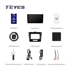 Navigatie Auto Teyes CC3L Suzuki Vitara 4 2014-2018 4+64GB 9" IPS Octa-core 1.6Ghz, Android 4G Bluetooth 5.1 DSP - Img 7