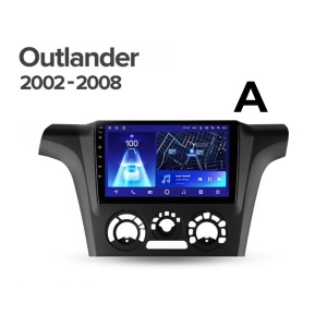 Navigatie Auto Teyes CC4 Mitsubishi Outlander 1 2003-2006 6+128GB 9.5" QLED Octa-core 2.7Ghz, Android 4G Bluetooth 5.1 DSP - Varianta B - Img 3