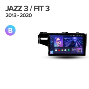 Navigatie Auto Teyes CC4L DTS Honda Jazz 3 2013-2020 6+64GB 10.2" QLED Qualcomm 2Ghz, Android 4G Bluetooth 5.1 DSP - Varianta B - Img 3
