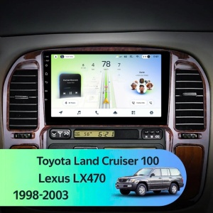 Navigatie Auto Teyes CC4L DTS Lexus LX 1998-2008 6+64GB 9" QLED Qualcomm 2Ghz, Android 4G Bluetooth 5.1 DSP - Varianta A
