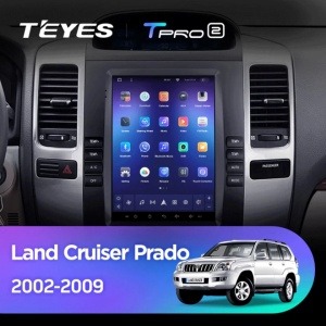 Navigatie Auto Teyes Tip Tesla TPRO 2 Toyota Land Cruiser Prado J120 2002-2009 4+64GB 9.7" QLED Octa-core 1.8Ghz, Android 4G Bluetooth 5.1 DSP - Varianta A - Img 2