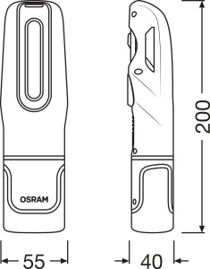 OSRAM LEDINSPECT MINI250 ELLENŐRZŐLÁMPA - Img 3