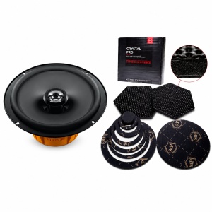Pachet Difuzoare auto Hertz Dieci DCX 165.3 si Insonorizant auto STP, set coaxial 2 căi, 165mm, 60W RMS, 4Ω, 2 difuzoare
