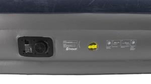 Saltea gonflabila 195x160x45cm, incarcare maxima 300kg, Outwell Flock Superior Double w/built-in pump - UK - Img 5