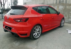SEAT LEON 3 2012-2020 Hatchback modellel kompatibilis oldalsó küszöbök - Img 2