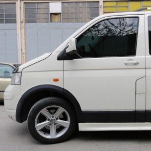 Set 11 bandouri laterale compatibile VW T5 Transporter Caravelle Multivan 2003-2009, caroserie lunga - Img 2