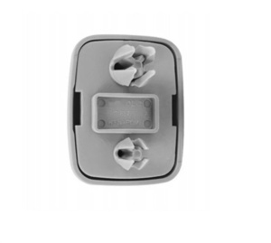 Set 2 cleme parasolar auto, culoare gri, compatibil VW Audi Skoda - Img 6