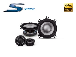 Set 2 difuzoare auto Alpine S2-S40C, 10 cm, 45W RMS, componente