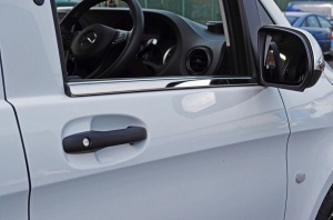 Set 2 ornamente din inox pentru chedere MERCEDES VITO W447 2015-> - Img 3