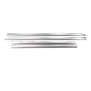 Set 4 ornamente inox bandouri laterale VW Tiguan II 2016-2020