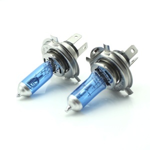Set de 2 becuri Halogen H4, 100W +130% Intensitate - LONG LIFE - Img 4